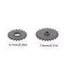 Cassette Player Gear Repair Kit for WM F501 F503 Fix Jamming and Slipping Issues with 19 and 23 Tooth Replacement