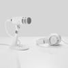 Audio-Technica AT8703 WH Microphone Stand (Desktop/Tabletop) – Adjustable Angle – White