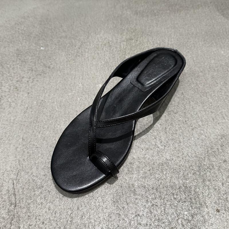 Fashion SUOJIALUN 2025 Summer New Brand Women Slipper Fashion Narrow Band Ladies Elegant Flip Flop Square Low Heel Dress Slides Shoes