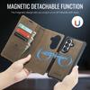 Luxury 2 In 1 Detachable Cards Solt Flip Wallet Leather for Samsung Galaxy Z Fold8 Ultra Shockproof for Magsafe Book Stand Cover