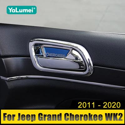 Für Jeep Grand Cherokee WK2 2011 2012 2013 2014 2015 2016 2017 2018 2019 2020 Auto Innen Tür Griff Schüssel Rahmen Abdeckung trim Fall