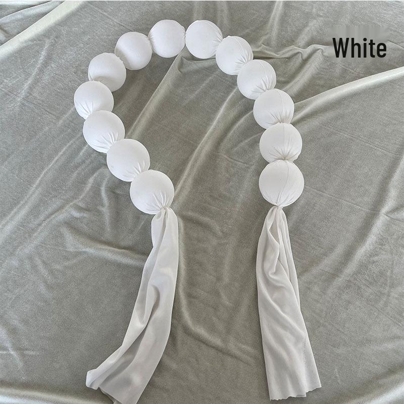 Ornamenti Colorati a Pallina su Corda in Tessuto per Matrimoni, Fidanzamenti e Decorazioni per Vetrine