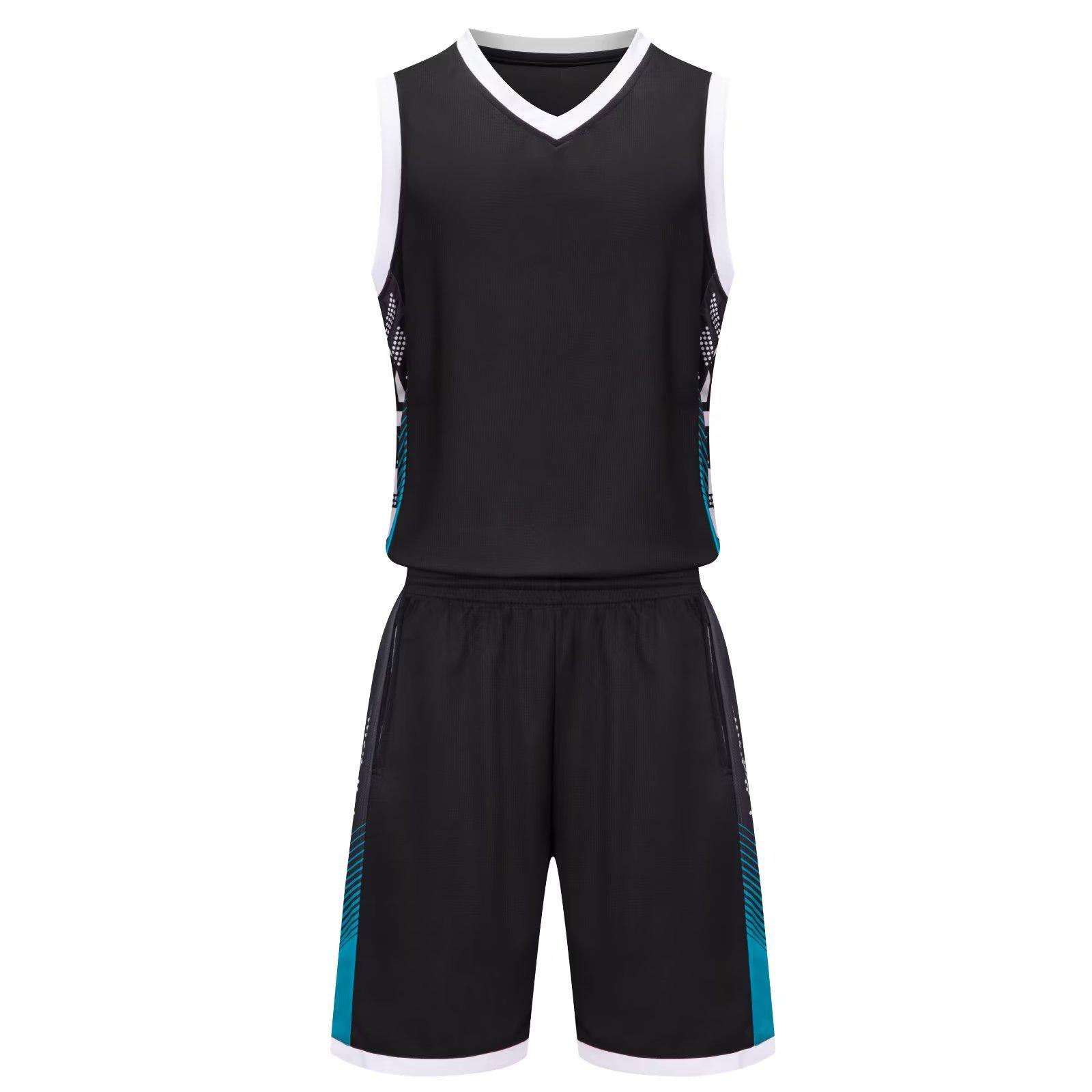 Легкая летняя повседневная домашняя баскетбольная форма для пар с коротким рукавом XL