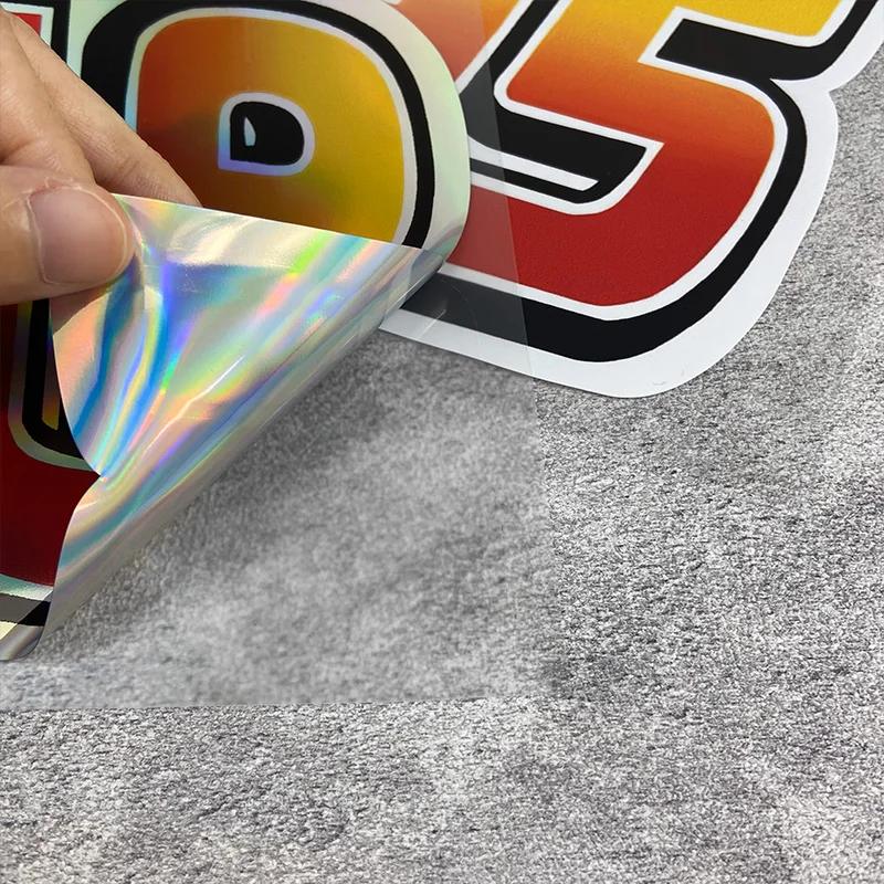 1 Pezzo Giallo E Numero Laser 95 Decalcomanie per Auto Idrorepellenti per Parabrezza Posteriore Finestrino Sportello Carrozzeria Bagagliaio Decalcomanie in Vinile Ornamento