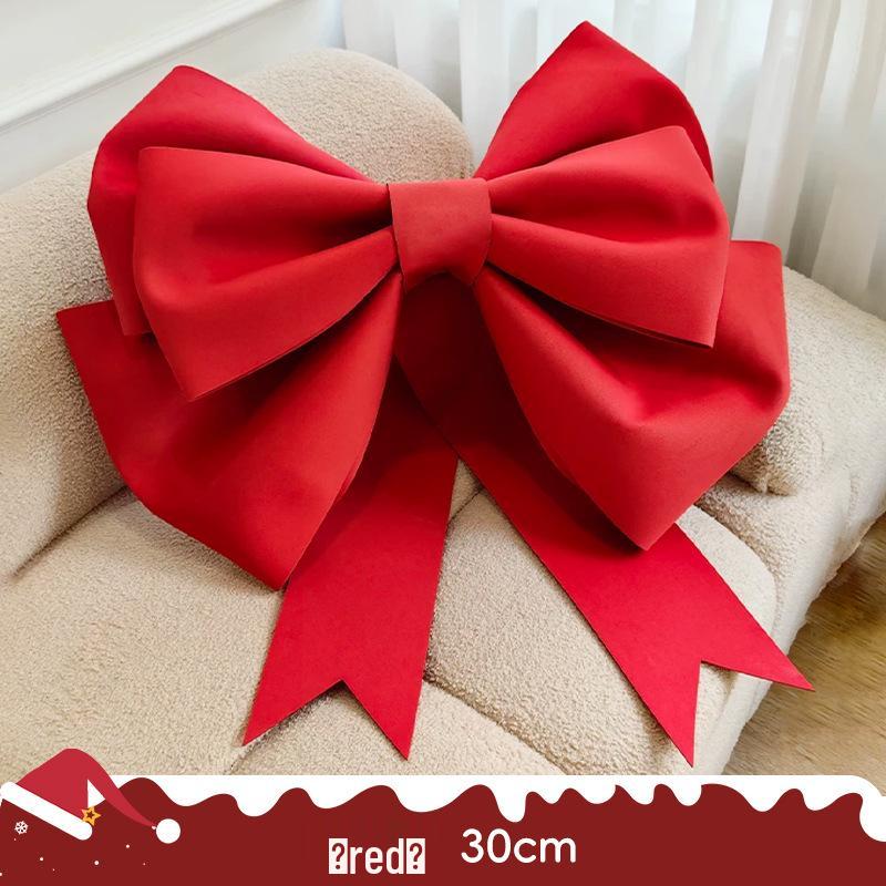 

Christmas Shop Front Scene Hanging Bow Ornaments and Decorations