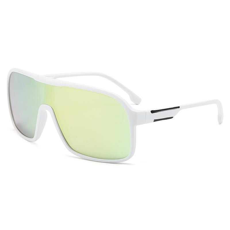 8458 Large Frame Sports Sunglasses Outdoor Cycling Glasses Fashion Colorful Trend Polarized Sunglasses