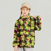 Children's Long-sleeved Loose-fitting Pullover Hoodie With Drawstring And Solid Color