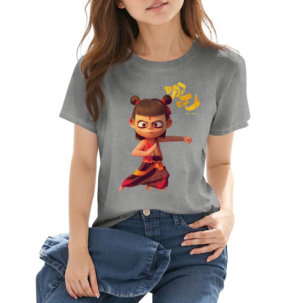 Lässiges, kurzärmliges, bedrucktes T-Shirt mit Rundhalsausschnitt für Kinder