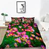 Chrysanthemum Duvet Cover Set Colourful Flower Pattern Polyester Comforter Cover For Kids Girls Bedding Set King Queen Full Size