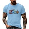 Men’s Basic Crew Neck Short Sleeve T Shirt with Theme Print Casual Oversized Tshirts for Men Big and Tall Shirts for Men Workout Shirts for Men