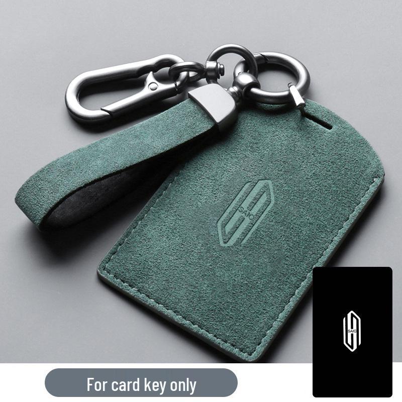 Shangjie Car Bluetooth Key Case: Suede Smart Key Bag for 3D Accessories