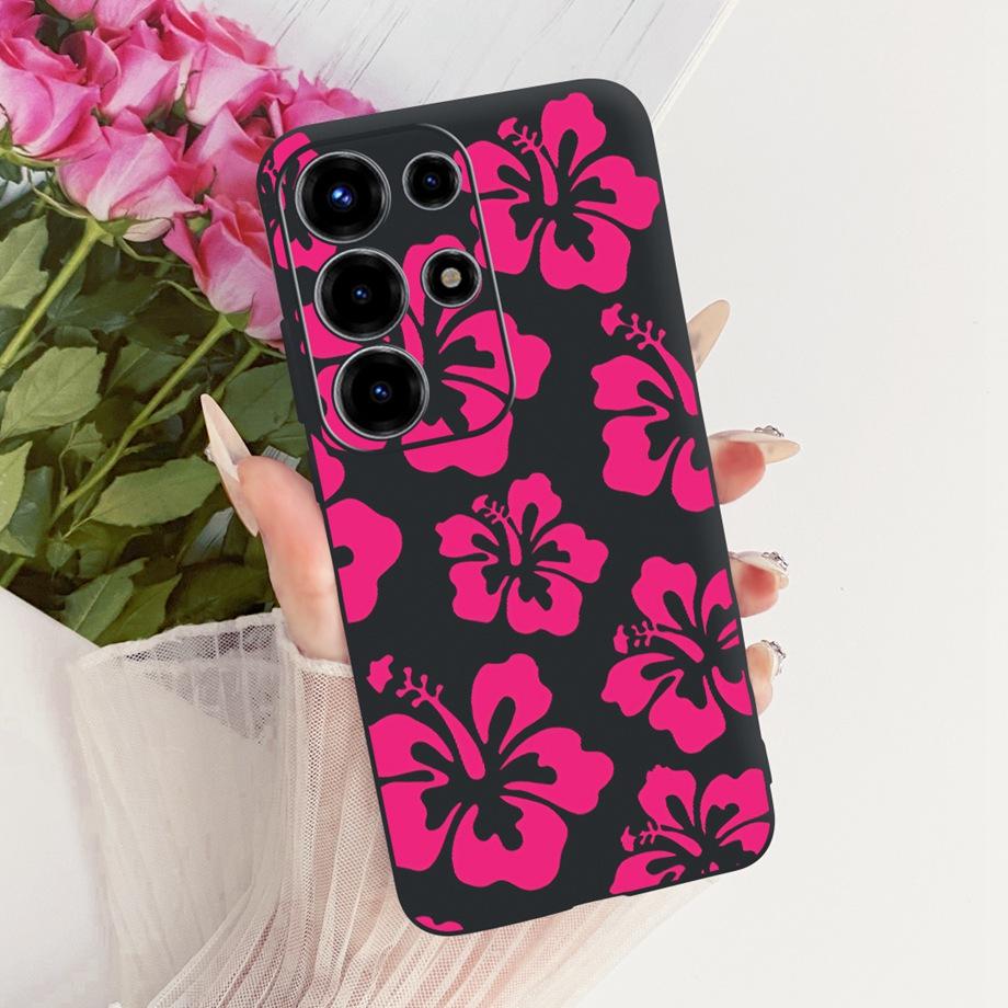 Flower Cartoon Fashion Design Phone Case For Itel Super 26 Ultra S26 Ultra S688LN Funda Soft Silicone Shockproof Back Cover
