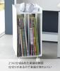 Yamazaki Jitsugyo (Yamazaki Jitsugyo) [Completed Product with Casters Only] Under the Piano Sheet Music Storage Wagon White Approximately W20 X D25 X