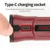 With Hanging Hook USB Rechargeable Work Light 180° Folding Folding Flashlight  Emergency Repair