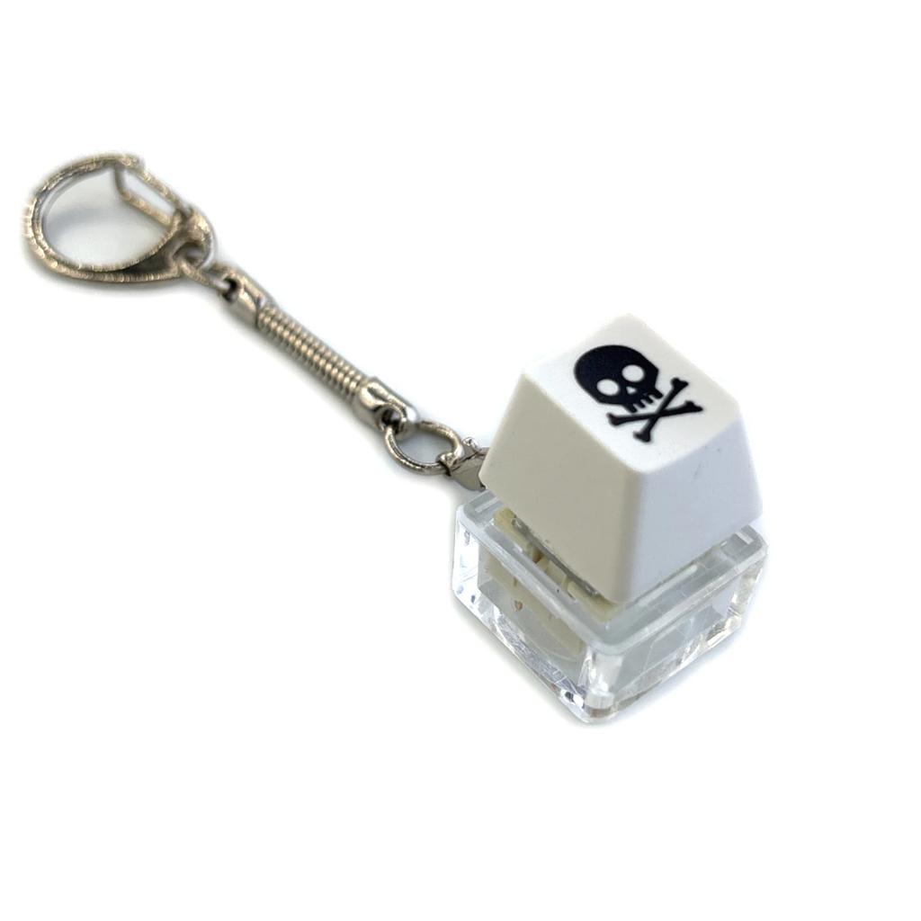 Decompression Keychain Mechanical Keyboard Button Keyring Fingertip Key Cap Pendant Antistress Toy