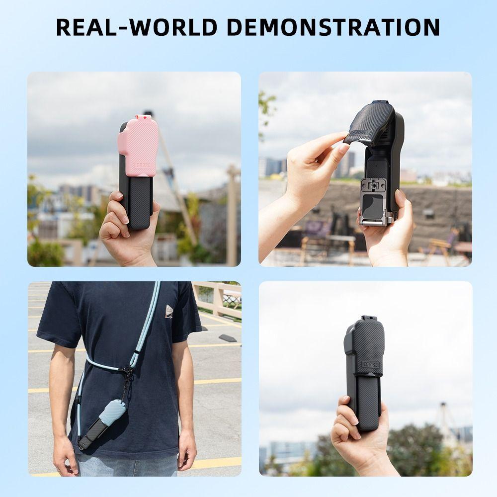 Anti-fall Flip Cover Quick Release Screen Protector for DJI Osmo Pocket 3 Action Camera Accessories