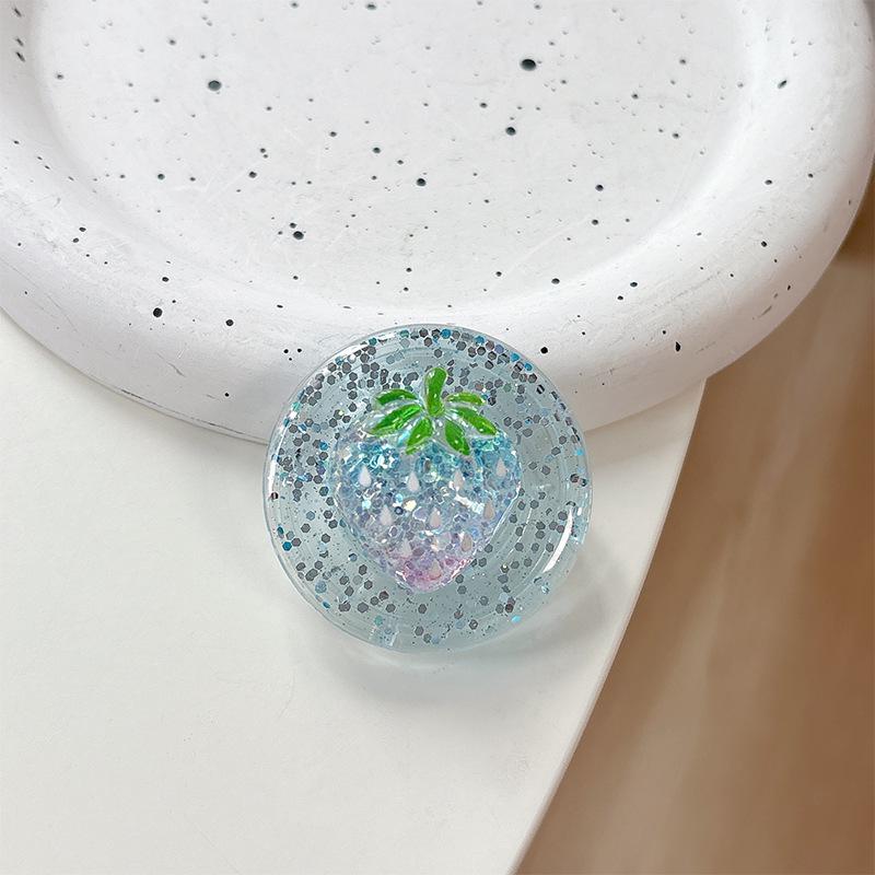 

Pearl Magnetic Phone Holder with Airbag, Glitter Sequin Design, Fresh Style Women s Ring - Party Gift