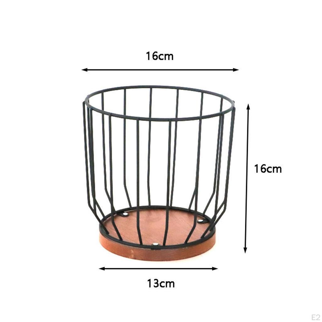 Coffee Pod Holder Filter Rustproof Multifunctional Fruit Bowl Espresso Capsule