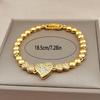 Heart-Shaped Zircon Bracelet
