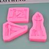 Anchor-Sailboat Shape Soap Candle Mold Silicone Mold for Resin Candle Mold