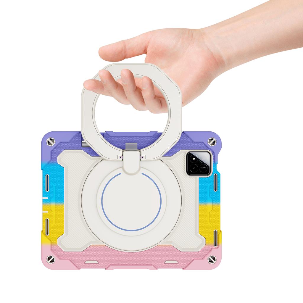 Para Capa Xiaomi Pad 7/Pad 7 Pro, Suporte de Mão, Suporte, PC+Silicone, Capa para Tablet com Porta-Lápis