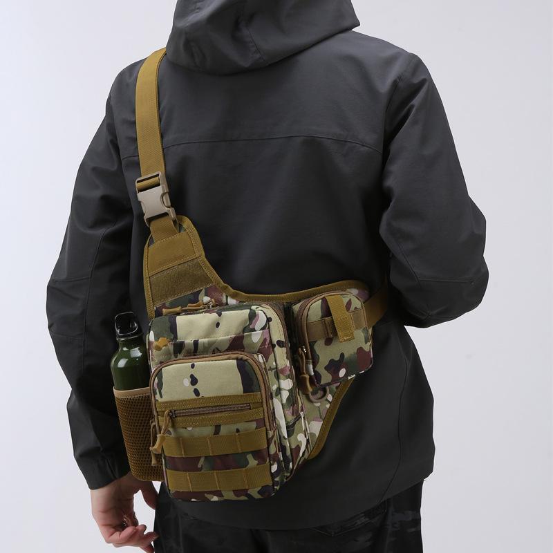 Leichte, spritzwassergeschützte Fahrrad-Umhängetasche für Herren für den Außenbereich