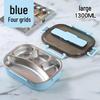 Ruhan Insulated Stainless Steel Divided Lunch Box