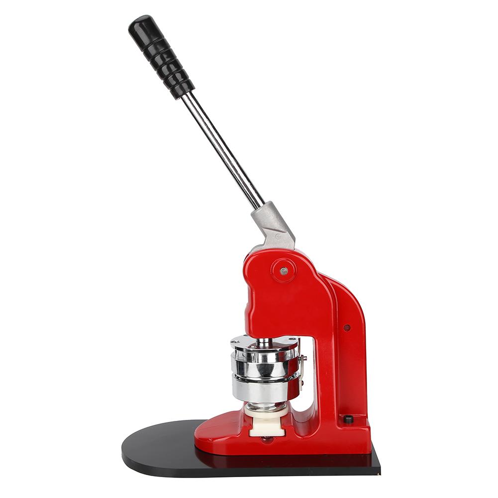 58mm Badge Making Machine Ergonomic Button Maker Pressing Machine with Consumable