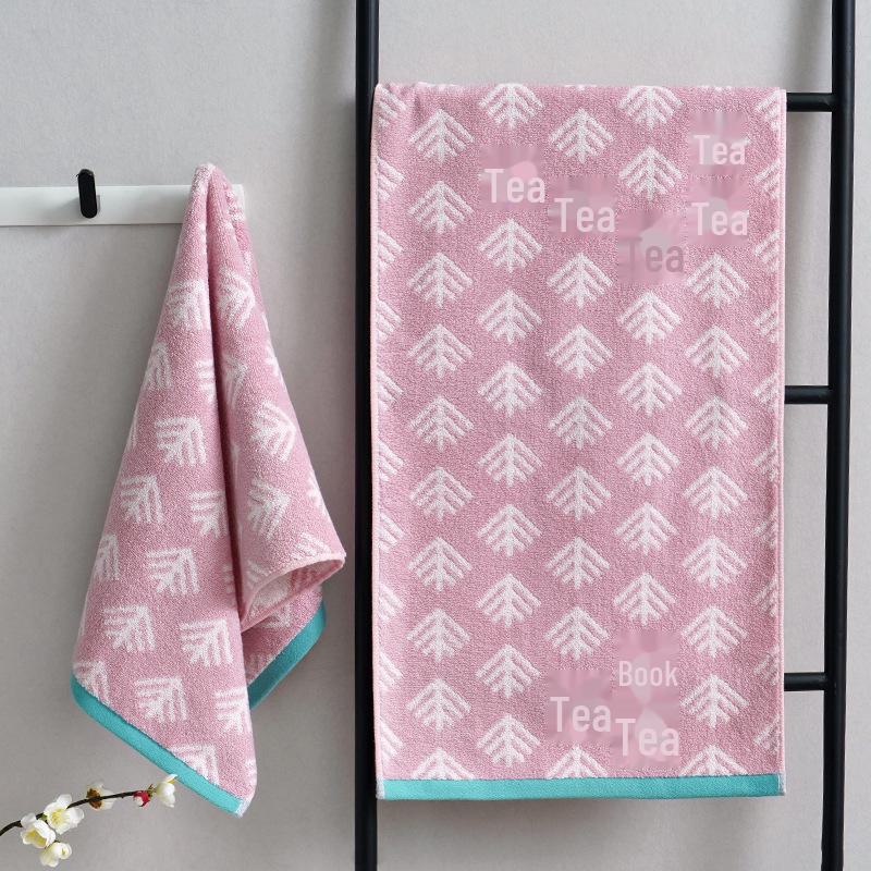 Custom Embroidered No-Lint Absorbent Towel - Soft, Thick, Pure Long-Staple Cotton for Home & Couples.