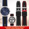 19mm 20mm 21mm Gumowy Pasek do Swatch Silikonowy Outdoorowy Pasek do Zegarka YVS400 YVS451 YVB404 Bransoletka Męska Damska Łańcuszek do Zegarka