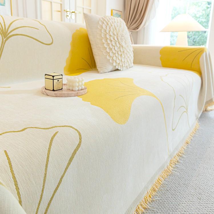 Modern Anti-Cat Scratch Sofa Towel - Universal Four Seasons Cover & Backrest Blanket