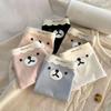 5Pcs Ultra-thin Ice Silk Briefs Cartoon Underwear Women Soft Bear Seamless Panties  Girl