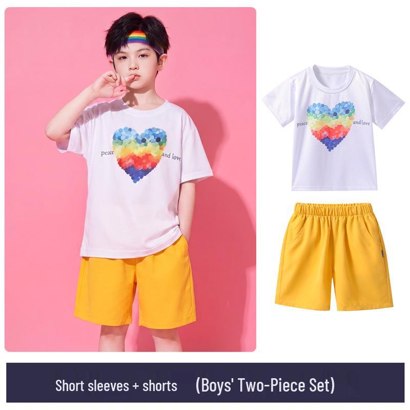 June 1st Kids Performance Cheerleading & Dance Costumes for School Sports Meet 110 cm