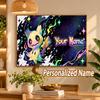 Mimikyu Custom Name Diamond Painting Personalized 5D Full Drill DIY Diamond Art Home Decor
