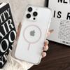 Clear Case For Magsafe Mag Safe iPhone 16E 16 E 15 Pro Max 14 Plus 13 12 11 X XS XR SE 2022 2020 8 iPhone16 16Pro 16Plus 15Pro Phone Cover Accessories