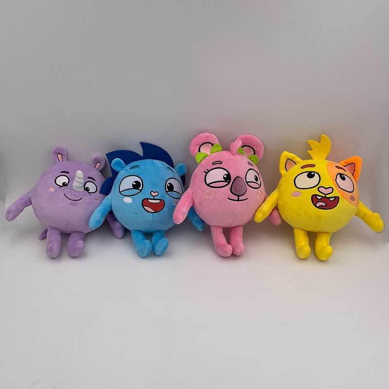 24cm Baby Zoo Kids Songs Plush Toys Cute Soft Stuffed Dolls For Kid Birthday Gift