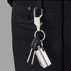 Outdoor Portable Lighter Bottle Keychain With Containing Cotton Core