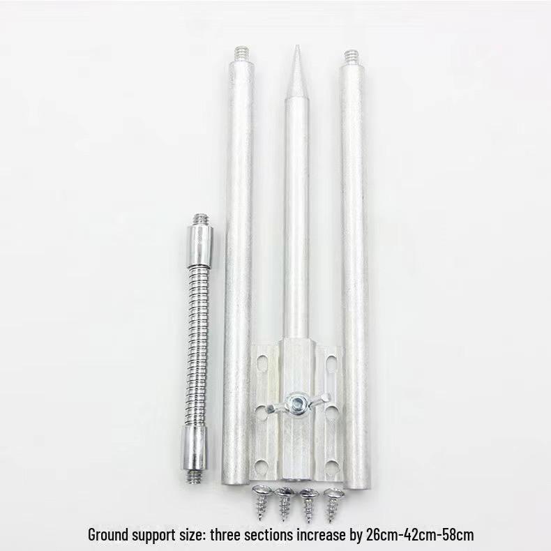 Suport pentru telefon mobil cu trepied pentru lumină de pescuit pentru transmisii live și utilizări telescopice.