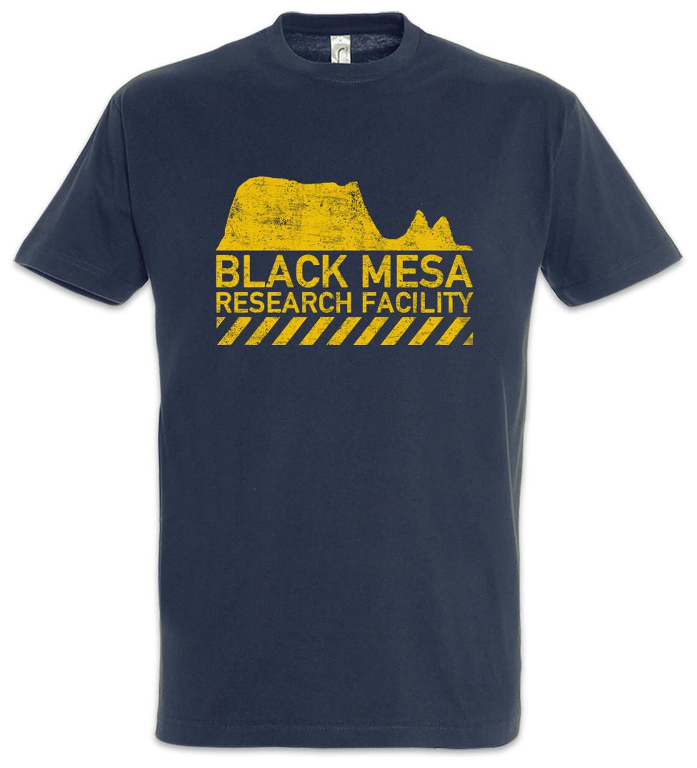 Black Mesa T-Shirt Research Logo Symbol Sign Facility Gamer Games Gaming Nerd XL