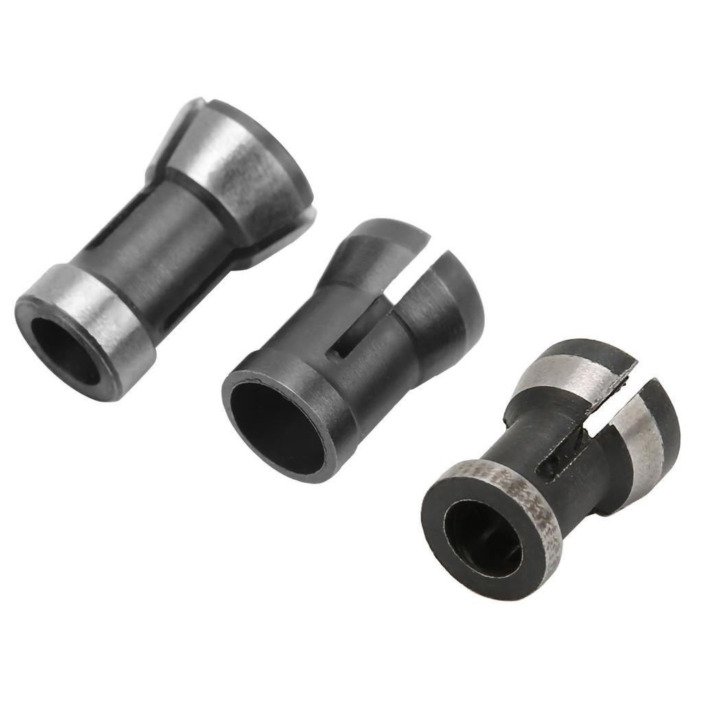 3PCS 6 6.35 8mm Chuck Adapter Woodworking Milling Trimming Cutter Chuck Engraving Head