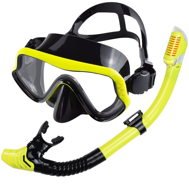 OLOMM Silicone Diving Mask & Snorkel Set
