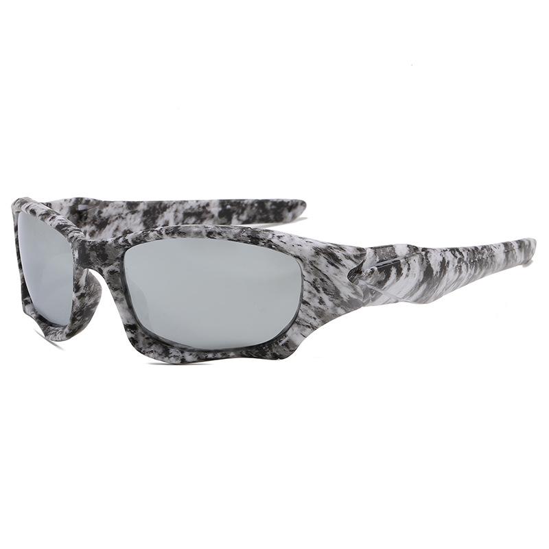 Men's Polarized Tactical Windproof Sunglasses - Military Green, Sports Style
