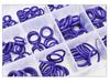 Juego de 270 Anillos Tóricos para Aire Acondicionado Verdes y Morados - Anillos de Sellado Resistentes al Aceite y al Envejecimiento