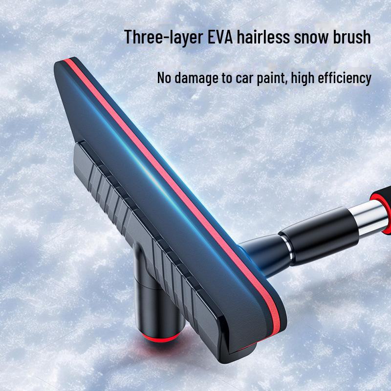 Car Snow Shovel & Sweeper - Winter Deicing and Frost Removal Brush