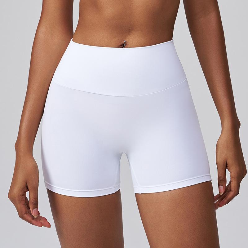 Women S Y2k Style High Waisted Butt Lifting Tight Yoga Shorts With Pockets