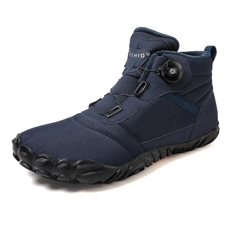 Fashion New Winter Booties Men Snow BareFoot Casual Shoes Outdoor Work Shoes Ladies Warm Fur Men Ankle Shoes Male Snow Boots Big Size 47