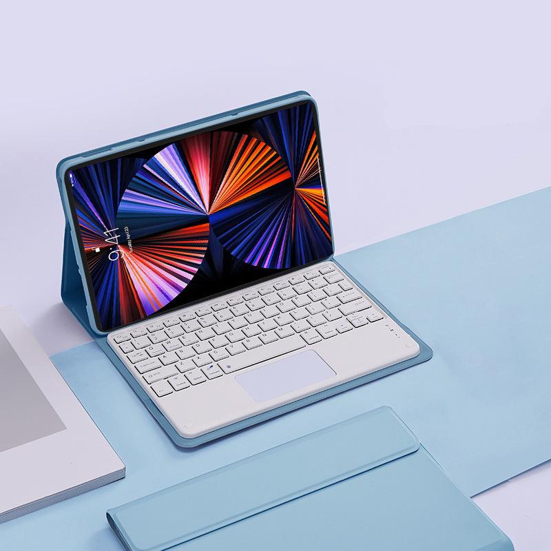 Compatible with OPPO Pad 4 Pro 13.2/OnePlus 12.1 Tablet Case & Russian Layout Bluetooth Keyboard