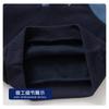 Boys Embroidered Turn Down Collar Patchwork Long Sleeve Casual Kids Sweatshirt