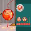 Chinese Handheld Rabbit  Lantern Handmade Light-Up Bunny Lantern  Mid-Autumn Festival