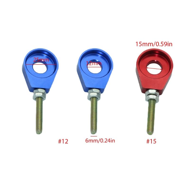 Universal Motorcycle Adjuster Replacement 12/15mm Chain Tensioner Adjuster Chain Tensioner for CRF 50 70 Bike Scooter